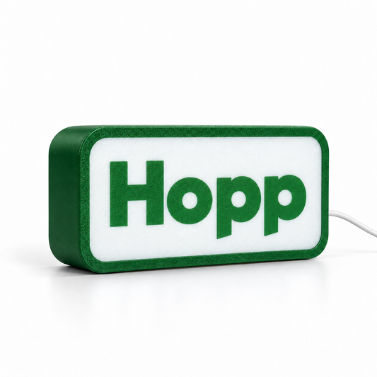HOPP LED Car Sign
