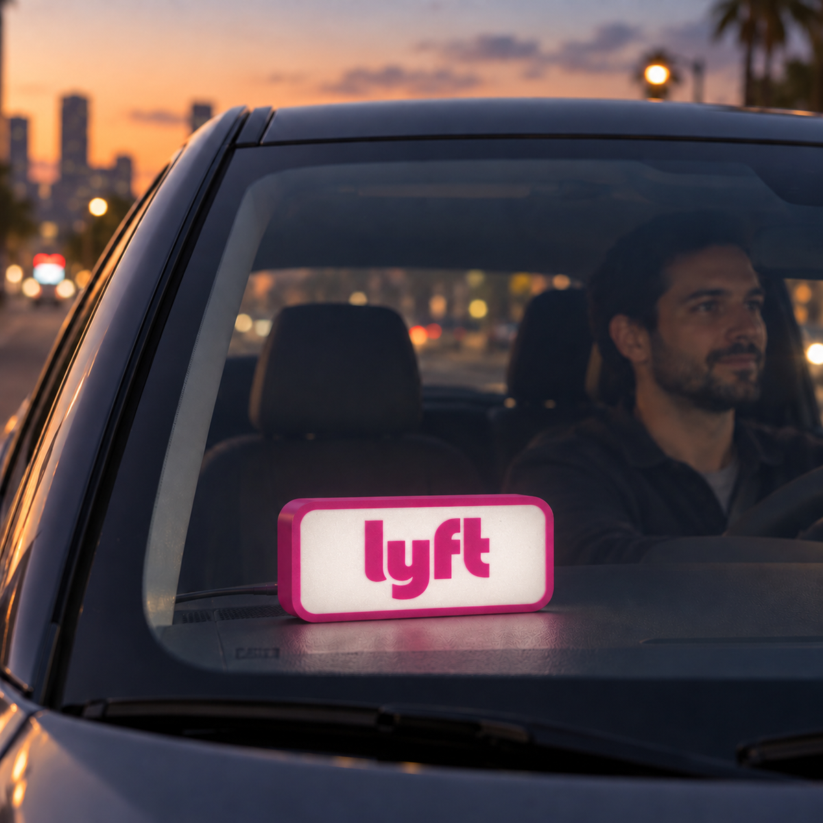 LYFT LED Car Sign
