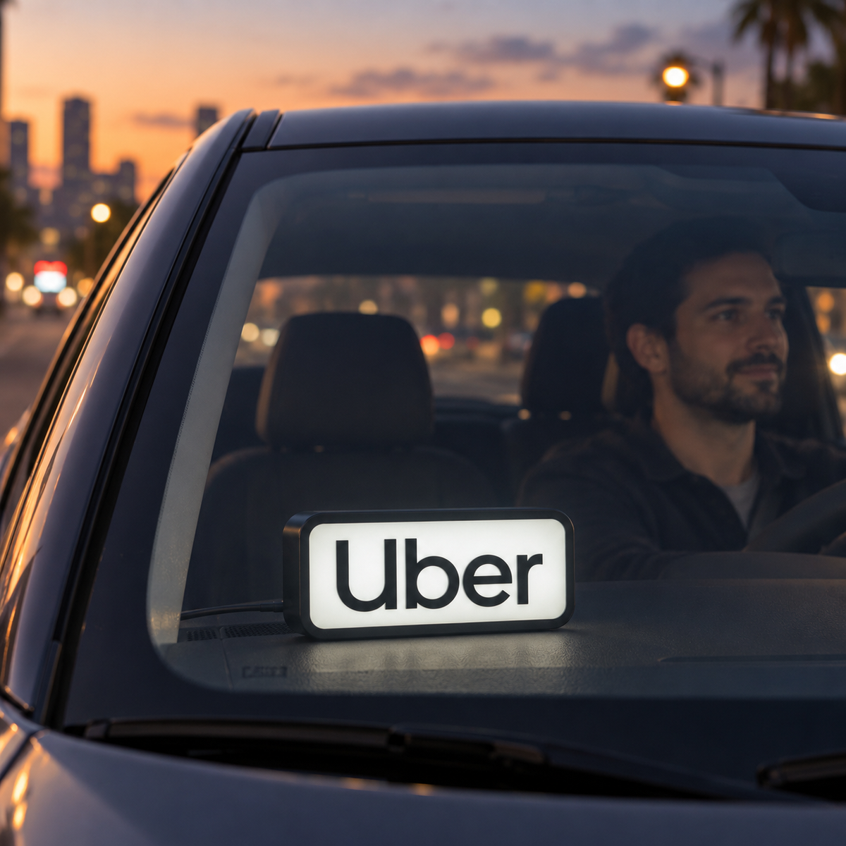 UBER LED Car Sign